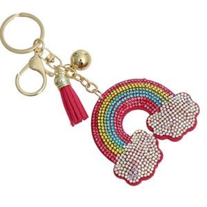 Rainbow KeyChain Bag Charm
